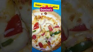 Dominos  fastfoodpaneer pizza mashroom corn pizza  tomato onion pizza short video [upl. by Seyer]