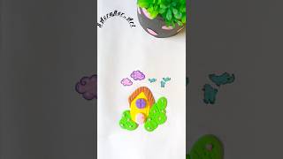 Diy clay house shorts shortsfeed viralvideo craft ytshorts youtubeshorts funny comedy art [upl. by Urbano]