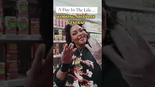 A DAY IN MY LIFE WORKING AT DOLLAR GENERAL [upl. by Kirby]