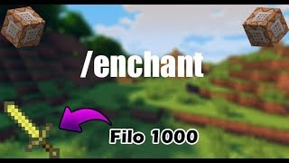 Encantar una espada con filo 1000 😱 enchant  COMANDOS [upl. by Ile]