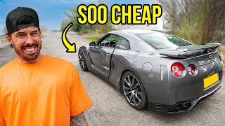 I BOUGHT A WRECKED NISSAN GTR THEN REBUILT IT IN 24 HOURS [upl. by Anaitsirc]