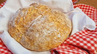 Easy quick soda bread recipe NO yeast NO kneading You will make it every week [upl. by Ninos644]