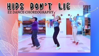 HIPS DONT LIE  SHAKIRA Bamboo Version  EZ DANCE  CHOREOGRAPHY  MOOMBAHTON [upl. by Gower]