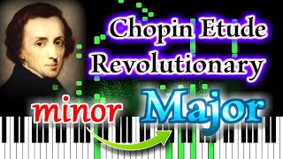 Have You Ever Heard Chopin Revolutionary Etude in MAJOR KEY [upl. by Eserahs256]