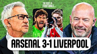 Arsenal vs Liverpool Clash Lineker Shearer and Richards React [upl. by Fiden]