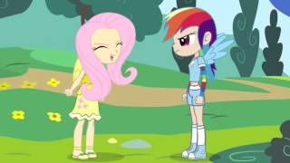 Fluttershys Yay human version [upl. by Adekahs]