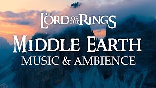 Lord of the Rings  Middle Earth Music amp Ambience 3 Hours [upl. by Simson]