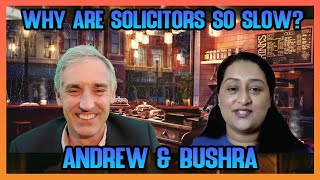 Why Are Solicitors So SLOW Top Tips to speed up conveyancing Solicitor Bushra Mohammed advice [upl. by Nettle295]