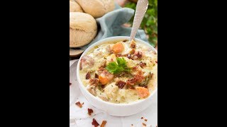 Crock Pot Creamy Chicken Stew [upl. by Fesoj174]