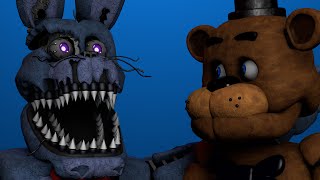 FNaFC4D How Nightmare Animatronics Were Born  FNaF Animation [upl. by Nagaet]