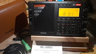 Tecsun PL990x Kısa Dalga Radyo İnceleme [upl. by Yras802]