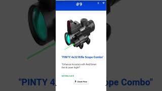 2024s Top 10 Airsoft Scopes Newly Updated shorts shortsfeed shortvideo [upl. by Oirramed]