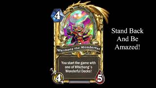 Voice Impressions Hearthstone Whizbang The Wonderful Voice Line [upl. by Burdelle627]