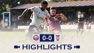 📺 Match Highlights  Aldershot Town 00 York City  202425 [upl. by Enidaj]