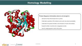 Protein homology modelling using BIOVIA Discovery Studio [upl. by Jotham122]