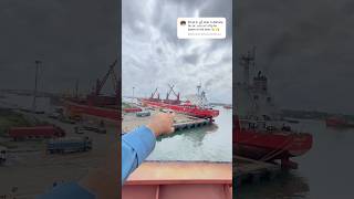 Bulk carrier ship 🚢 kaise cargo load discharge karte h 🤔 travel ship [upl. by Christalle]