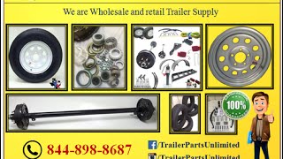 Trailer Parts Unlimited Fast Friendly Flexible Trailer Supply amp Repair [upl. by Ymia]