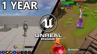 Arena Project UE5 Development — 1 year in 3 minutes [upl. by Mauceri477]