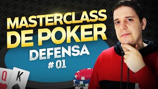 POKER MASTERCLASS 01 📝 JUEGO SIN INICIATIVA NI POSICIÓN [upl. by Giule573]