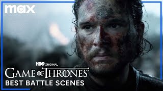 Game of Thrones Best Battle Scenes  Game Of Thrones  Max [upl. by Adnirem]