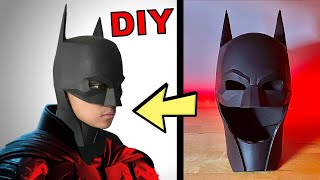 How to make the new BATMAN cowl DIY 2022 [upl. by Jaddan]