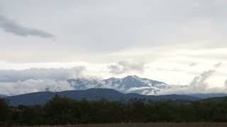 Test timelapse Canigou nuages 8K [upl. by Vivian]