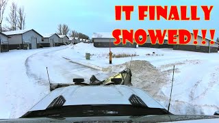 FIRST SNOW PLOWING VIDEO OF THE YEAR  About Time [upl. by Yddet]