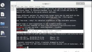 how to install arpscan in kali and how to use it [upl. by Aham232]