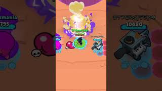 Crow DAMAGE HEIST😳 brawlstars shorts [upl. by Alohs761]