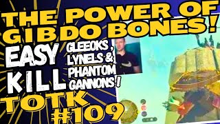 TotK109 Hunt All Gleeoks Lynels amp Phantom Gannons How To Use Gibdo Bones  Combat Best Strategies [upl. by Edea]