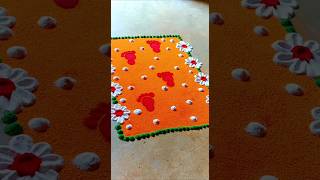 Laxmi puja rangoli formargasira gurubar 🙏rangoli viralvideo newreels drawyourself [upl. by Fries]