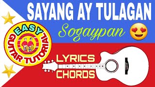 SAYANG AY TULAGANSogaypanLyricsampCHORD😍Easy Guitar TutorialKankanaey Song [upl. by Cyrille]