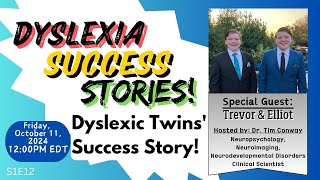 Dyslexic Twins Success Story [upl. by Tarsuss]