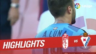 Resumen de Granada CF vs SD Eibar 12 [upl. by Stav]