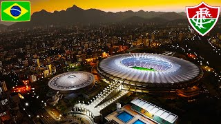 EXPLORANDO O ESTÁDIO MARACANÃ VERSÃO FLUMINENSE  PES 2021  LINK PRA DOWNLOAD NA DESCRIÇÃO [upl. by Ayhdnas]