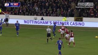 Highlights Nottingham Forest 22 Leicester City [upl. by Selokcin721]