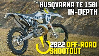 InDepth 2022 OffRoad Shootout 2022 Husqvarna TE 150I [upl. by Enineg367]