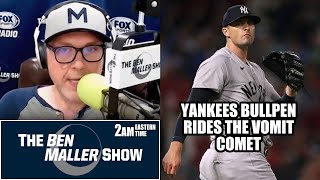 Ben Maller  Yankees Bullpen Rides The Vomit Comet [upl. by Morse115]