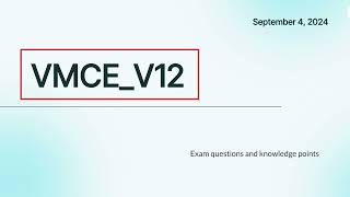 Veeam Certified Engineer VMCE v12 Exam Prep  Practice Questions [upl. by Morice971]