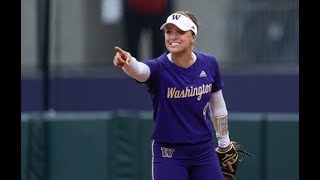 5 Washington vs 7 Oklahoma State Softball  NCAA Softball 2022  St Pete Clearwater Invitational [upl. by Aitnahc]