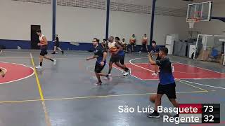 SÃO LUÍS BASQUETE VS REGENTE [upl. by Digdirb]