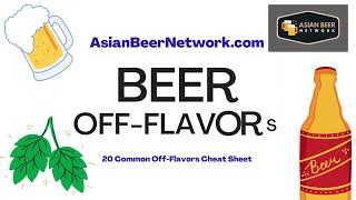 20 Common Beer Off Flavors Guide [upl. by Nallak609]