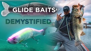 3 Proven Methods for Fishing Glide Baits That Produce Giant Bass [upl. by Wolgast]