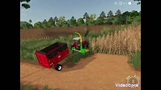 FAZENDO SILAGEN NO FARMING SIMULATOR 19 FAZENDAS AGRONOPOLIS [upl. by Nyledam]