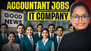 Accounting Jobs in IT Companies  Highpaying accounting jobs [upl. by Celine]