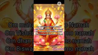 ❤️🤑💰Om Mahalaxmi Namo Namah🙏ॐ महालक्ष्मी नमो नमः  💰laxmi💸 shorts mahalakshmi viral [upl. by Nwahshar]