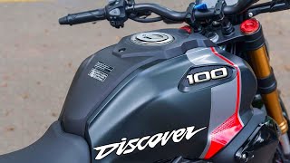 New Bajaj Discover 100 FI ABS BS7 2024 Launch  Digital Meter  New Body  Price  Specs  Review [upl. by Atnahs368]