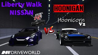 Will LB Nissan GTR R35 BEAT Hoonicorn in Roblox Drive World [upl. by Babs24]