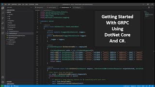 Getting Started With Data Streaming Using GRPC On DotNet Core And C [upl. by Kirbie645]