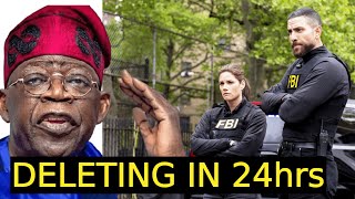 We Found 100 Files On Tinubu From FBI DEA And CIA [upl. by Sirc]